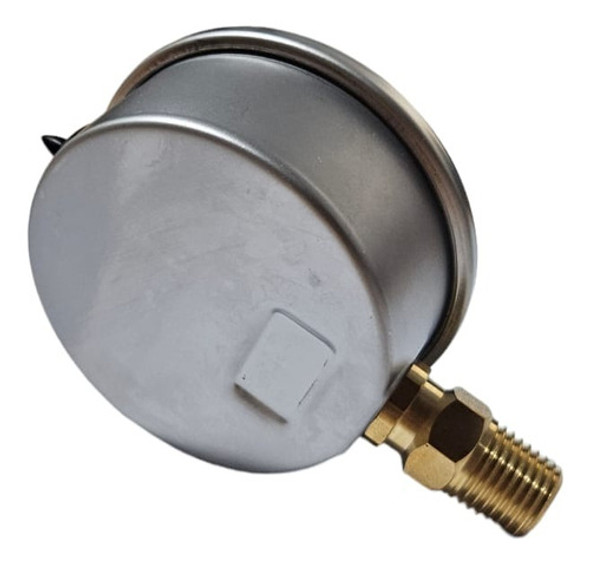 Manometro 63mm Inf 1/4 Npt Inox Con Glicerina 0-250 Bar/psi 1