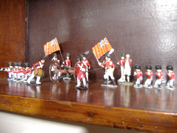 Antiguos Soldados De Plomo Ingleses Batallon 1 Antiguos Soldados De Plomo Ingleses Batallon 1