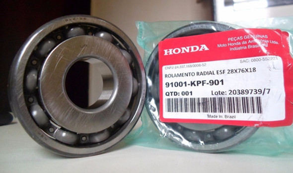 Par Rolamento Virabrequim Xre 300 Cb 300 ( Original Honda ) 1