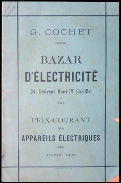 Catálogo Antiguo De Electricidad - Bazar D´électricité 23113 0