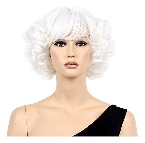 Stfantasy Pelucas Para Mujer Corto Ondulado Rizado Ondulado 0