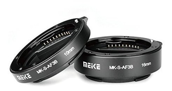 Auto Focus Macro Extension Tube 10mm 16mm Sony A7 A7m2 Nex3 1