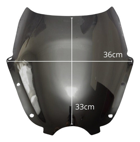 Bolha Comet Gt 250 R 2008 2014 Preta Sem Transparência 1