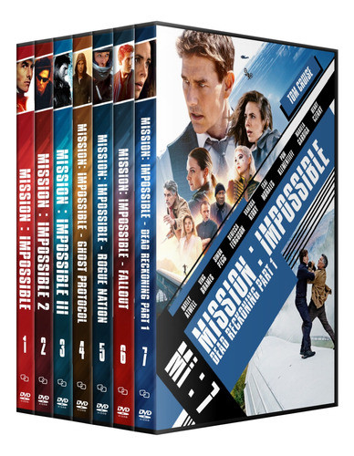 Mision Imposible Saga Dvd Latino/ingles Subt Español 0