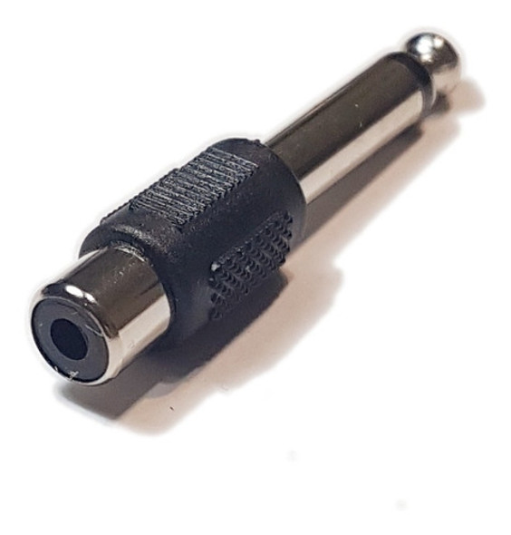 Adaptador Plug 6,5 Mono Macho A Rca Hembra 1