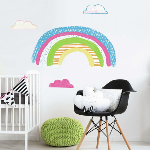 Vinilo Decorativo Pared [7pd1gk39] Arco Iris 0