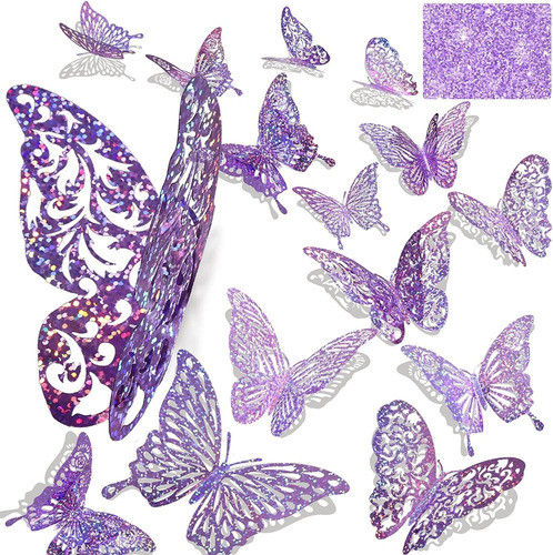 Mariposas 3d Para Decoracion, Hogar, Fiestas 60pcs. - D 0