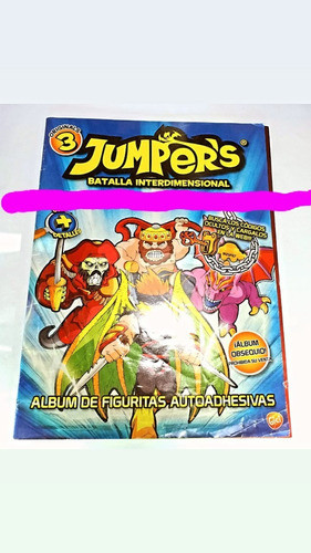 Album De Figuritas Jumper's Originals 3 Vacio Año 2012 0