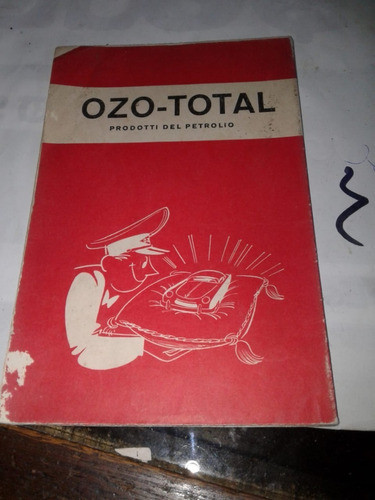Ozo-total Prodotti Petrolio Lucerna Suiza Kummerly Mapa Plan 1