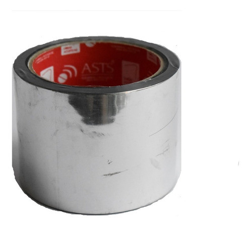 Cinta Autoadhesiva Aluminizada 7.5cm X 50 Metros 38 Micrones 0