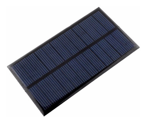 Celda Solar 6v 166ma 110 X 60mm 1 Watt Resina Epoxi Arduino 0