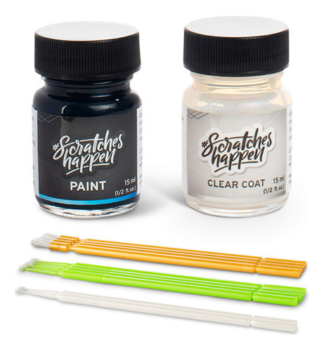 Kit De Pintura Precisa Para Bmw Carbon Negro Metalico 416 0