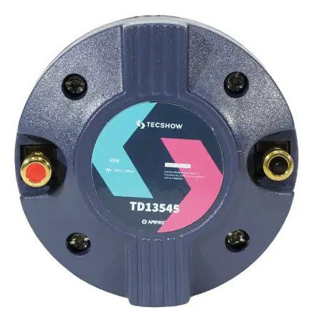 Driver Tecshow Td13545 1 Pulgada 45 Watts Titanio Rosca 0