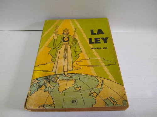 Libro: La Ley Jesus Camino De Salvación Año1962 Segundo Año 1