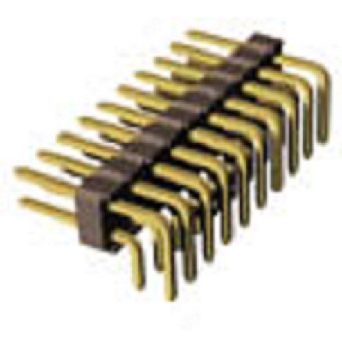 Poste 2x40 Pines Macho Ang Recto 2.54mm  Poste8090 X 5 Un 0