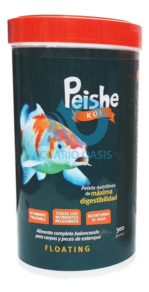Alimento Shulet Peishe Koi De Flote 300g Carpas - Envio 0 Alimento Shulet Peishe Koi De Flote 300g Carpas - Envio 0