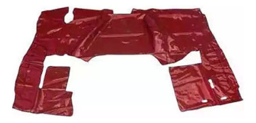 Tapete Vinil Vermelho Ford Cargo 2005 A 2011 Sem Capo 1