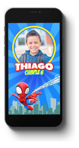 Video Invitacion Animada - Spidey Y Sus Sorprendentes Amigos 0