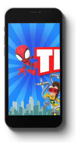 Video Invitacion Animada - Spidey Y Sus Sorprendentes Amigos 1