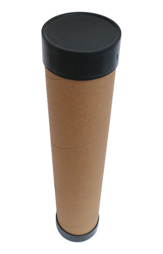 2a 120cm X 60mm X 1u Tubo De Carton Con Tapas 1