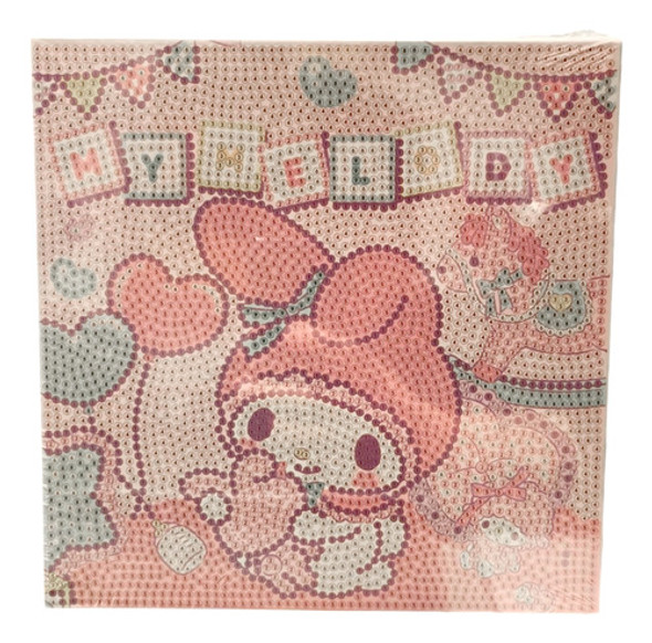 Kit De Pintura Strass Colores Mymelody Sanrio 0 Kit De Pintura Strass Colores Mymelody Sanrio 0