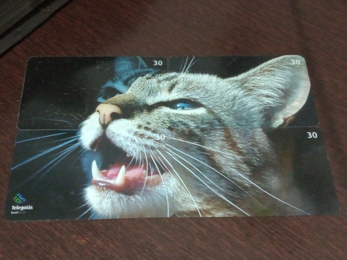 Cartões Telefonicos Série Gato Tir. 250 Mil 0