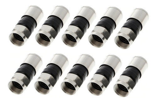 Terminales Conectores Rg6 (por 20) - Electroimporta - 0