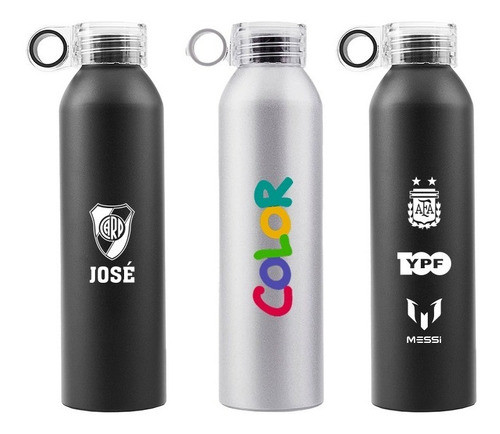 Botella Deportiva Ring Aluminio Personalizada 660 Ml 0