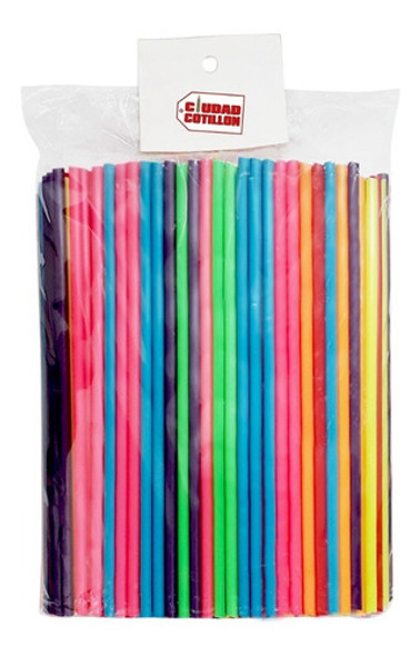 Palitos Para Chupetín 18 Cm Multicolor - Ciudad Cotillón 0