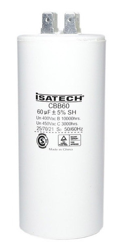 Capacitor Dual Para Refrigeración 15+2 Mf 440v 0