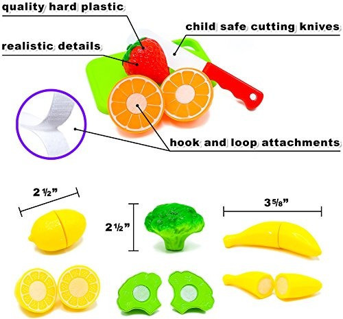 Little Treasures Juguetes Saludables De Frutas Y Verduras Ju 1