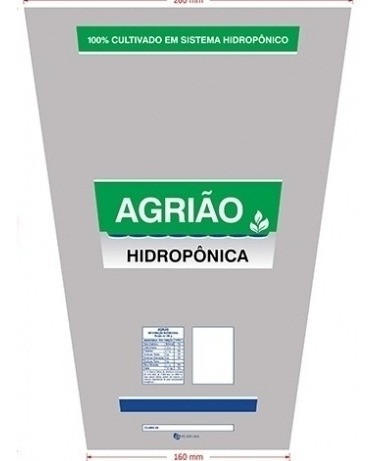 Embalagem Cônica Para Agrião Hidropônico 26x16x35 - Milheiro 1