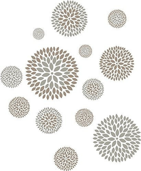 Decoraciones Finas Decoraciones De Pared Starburst Calcomanr 0