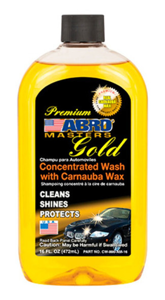 Shampoo Autos Con Cera Carnauba Premium Gold Abro 0