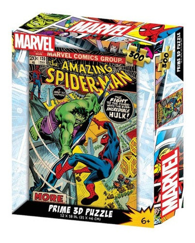 Puzzle Rompecabeza The Amazing Spiderman Marvel 300 Prime 3d 0