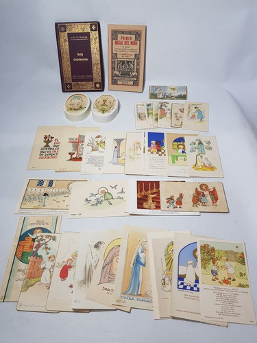 Primera Comunión Antiguas Tarjetas Libros Souvenir Mag 57966 0