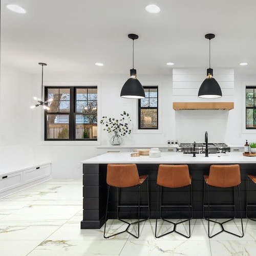 Ilva Porcelanato Home Marble Calacatta Gold 45x90 1ra Marmol 0