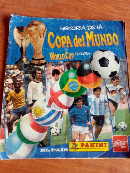 Antiguo Album Figuritas Historia De Los Mundiales Coleccion 0