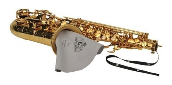 Paño Limpiador Saxo Alto De Microfibra Con Pesa Bg A30 0