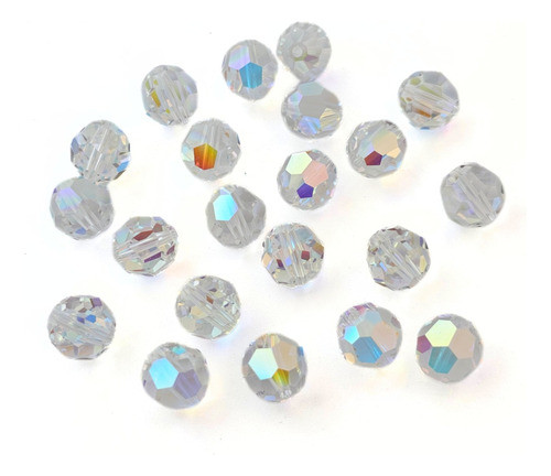 Cristal Austriaco Esfera Aurore Boreale 10mm X Unidad 0