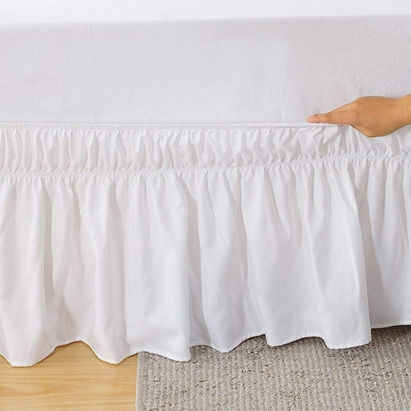 Precio Más Bajo Envoltura Alrededor De La Falda De La Cama - 1 Precio Más Bajo Envoltura Alrededor De La Falda De La Cama - 1