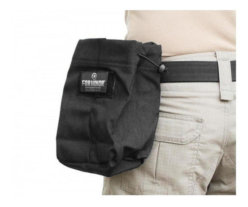 Drop Mag Dobrável Em Cordura 1000 Preto Forhonor 0
