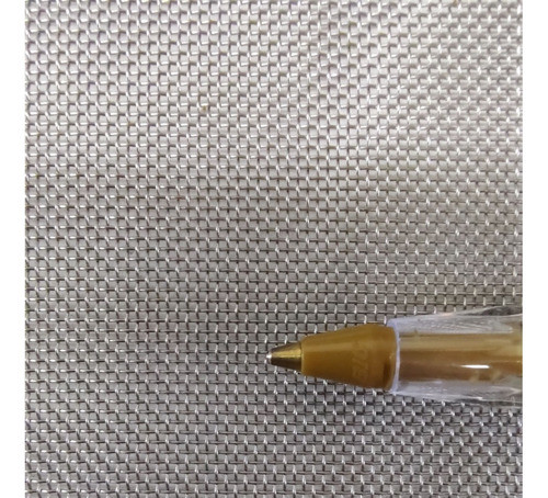 Tela Inox Malha 30, Fio 0,30mm Furos 0,55mm - 1,0m X 50cm 1