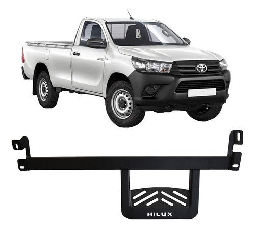 Par Estribo Axk Tipo Americano Hilux Cabine Simples 2010 0