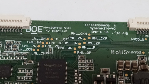 Placa T-com Noblex Dj43x5100 Philco Pld43fs9 Hv430fhb-n10 1
