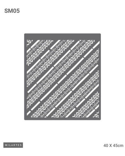 Stencil Decorativo Milartes Plantillas Sm 05 0