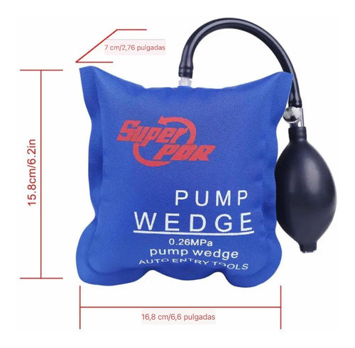 Bolsa Inflable Para Apertura Autos Cerrajeros Cuña De Aire 1