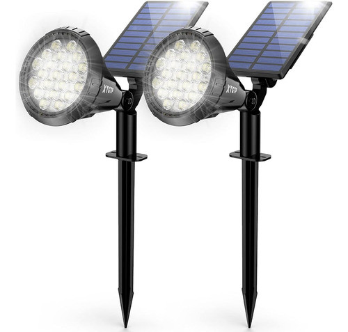 Luces Solares Puntuales Al Aire Libre, Xtgtp 21 Leds Luces E 0