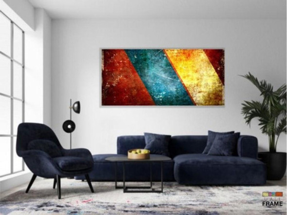 Quadro Decorativo Quarto Fundo Colorido Abstrato 1