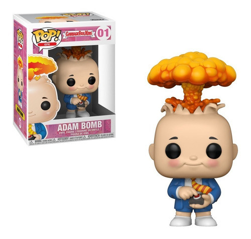 Funko Pop Basuritas Gpk Garbage Pail Kids Adam Bomb 0